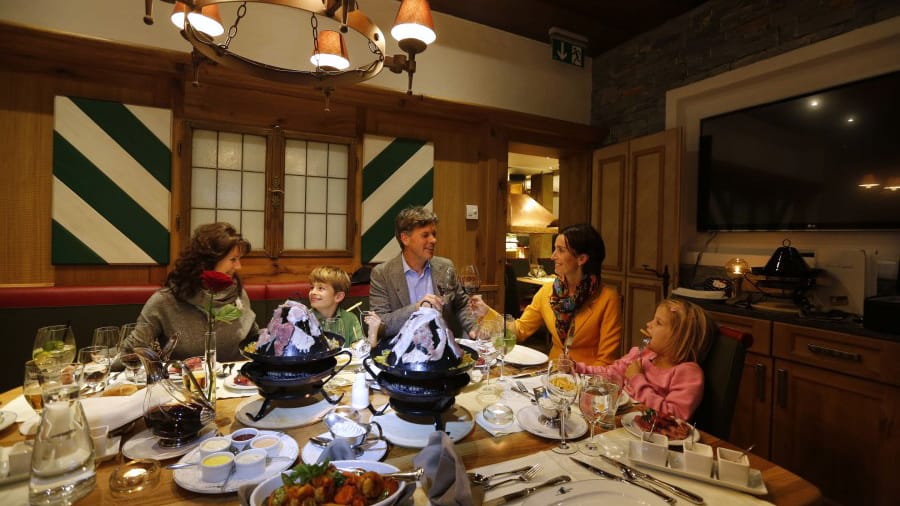 Royer familj middag