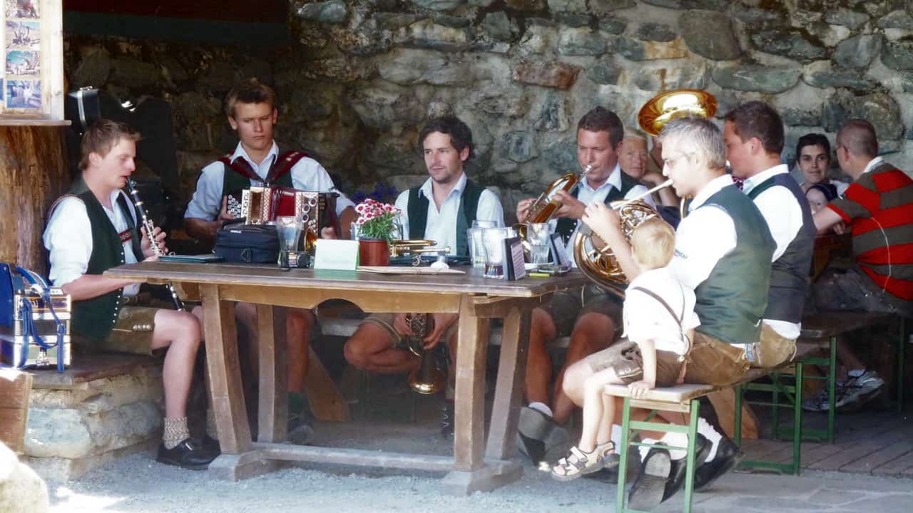vandring i Saalbach Hinterglem musik Saalalm © Austria Travel - Rusner