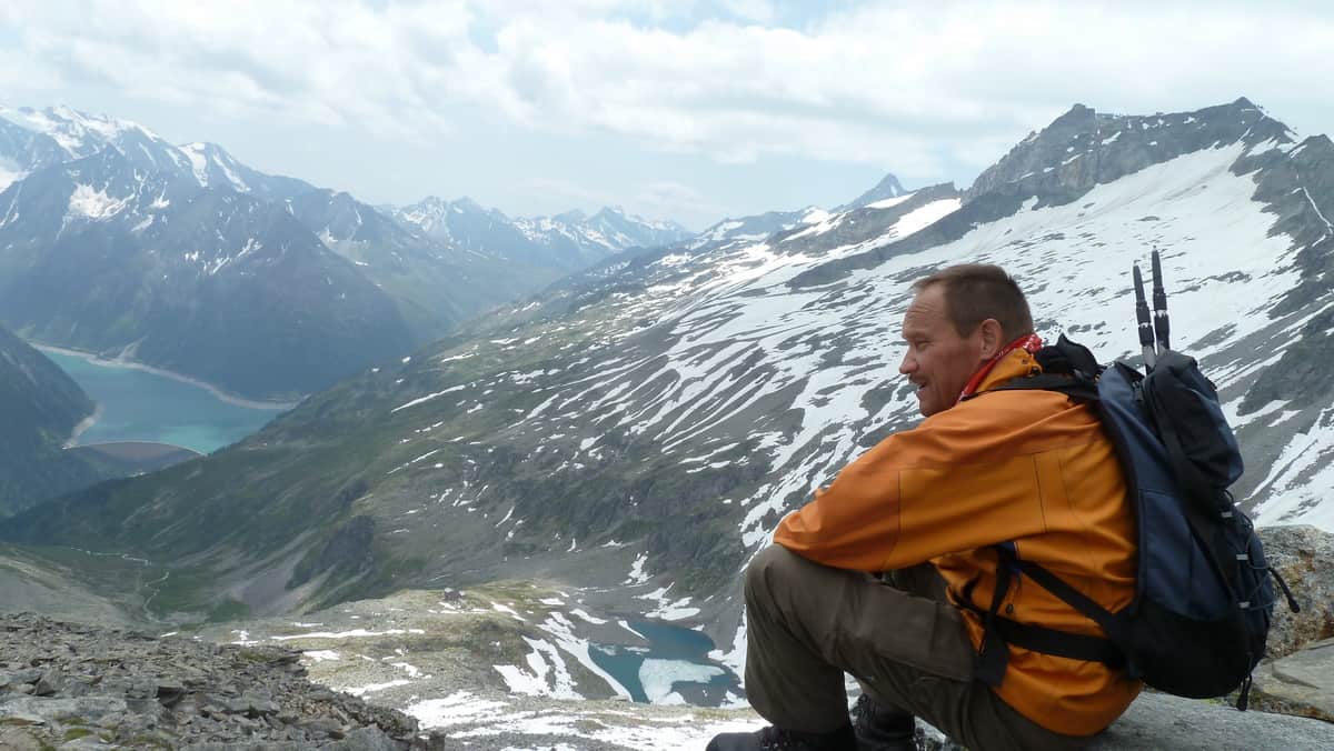 Utsikt på Berliner Höhenweg vid guidad alpin vandring © Austria Travel - Rusner