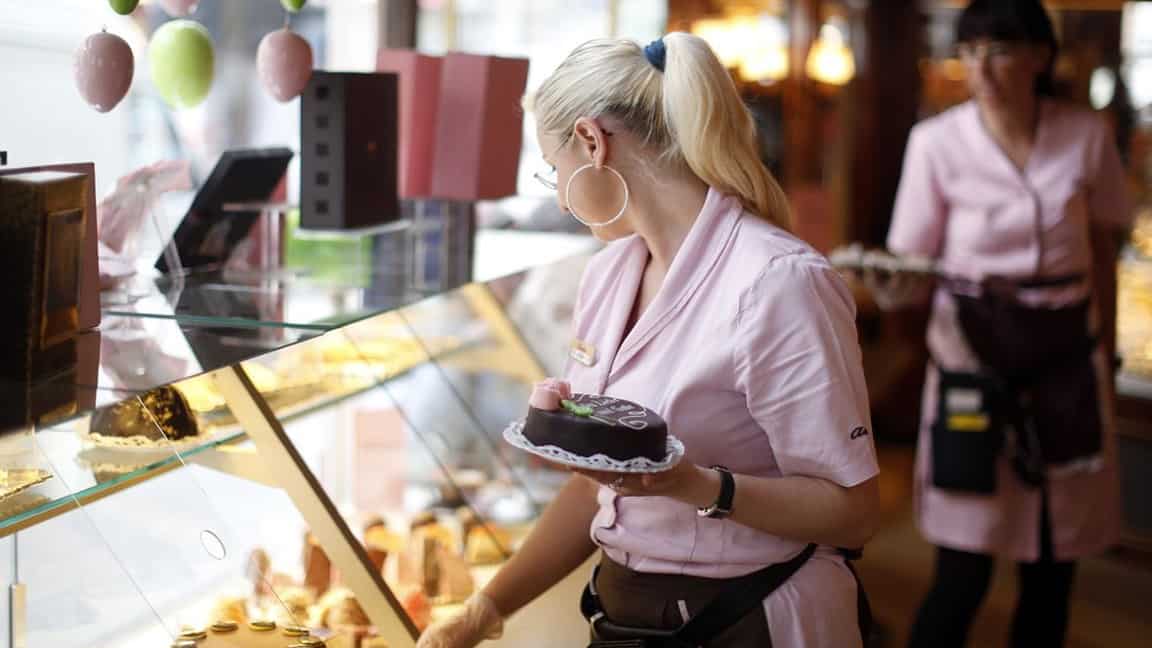 Caféer i Wien - Konditori Aida- Semester i Österrike med Austria Travel