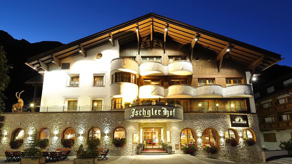 Boende i Alperna. Hotell i Alperna. Alpenhotel Ischglerhof i Ischgl.