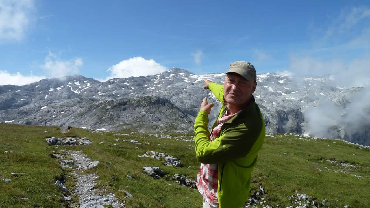 Manfred Rusner vid Hochkönig