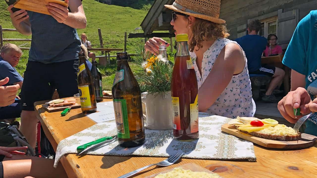 Paus vandring från Königssee-Berchtesgaden till Hochkönig