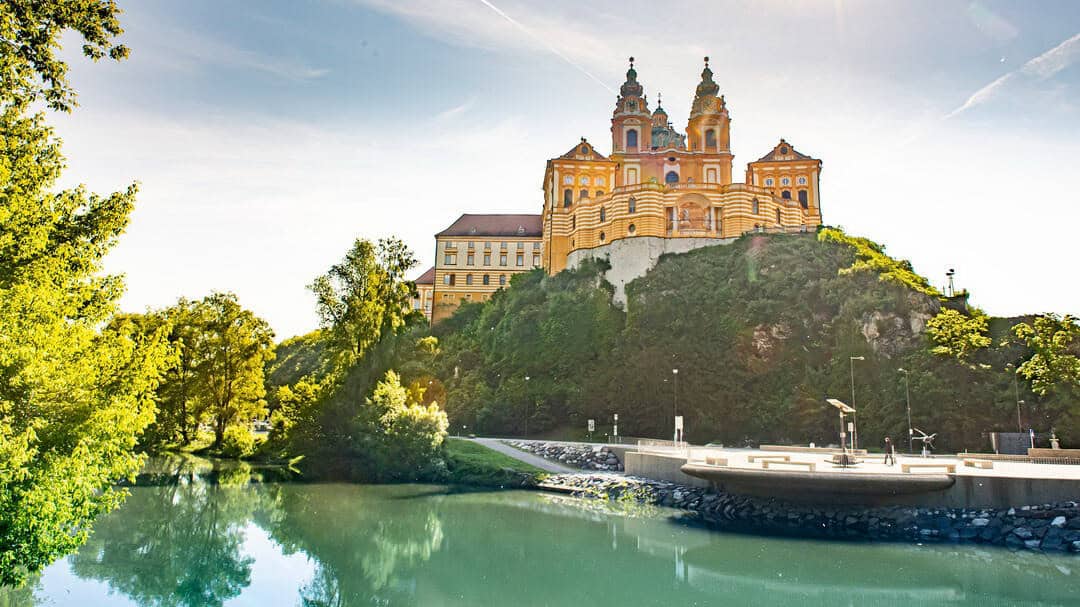 Båtcykling Donau Stiftet Melk