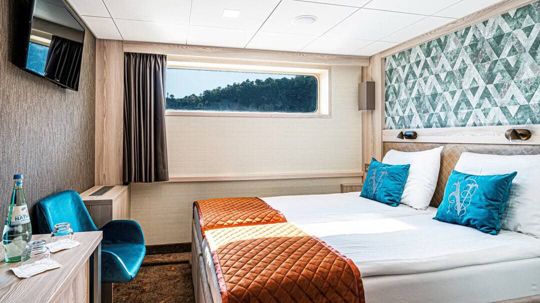 MV Vivienne - Standardhytt på main deck